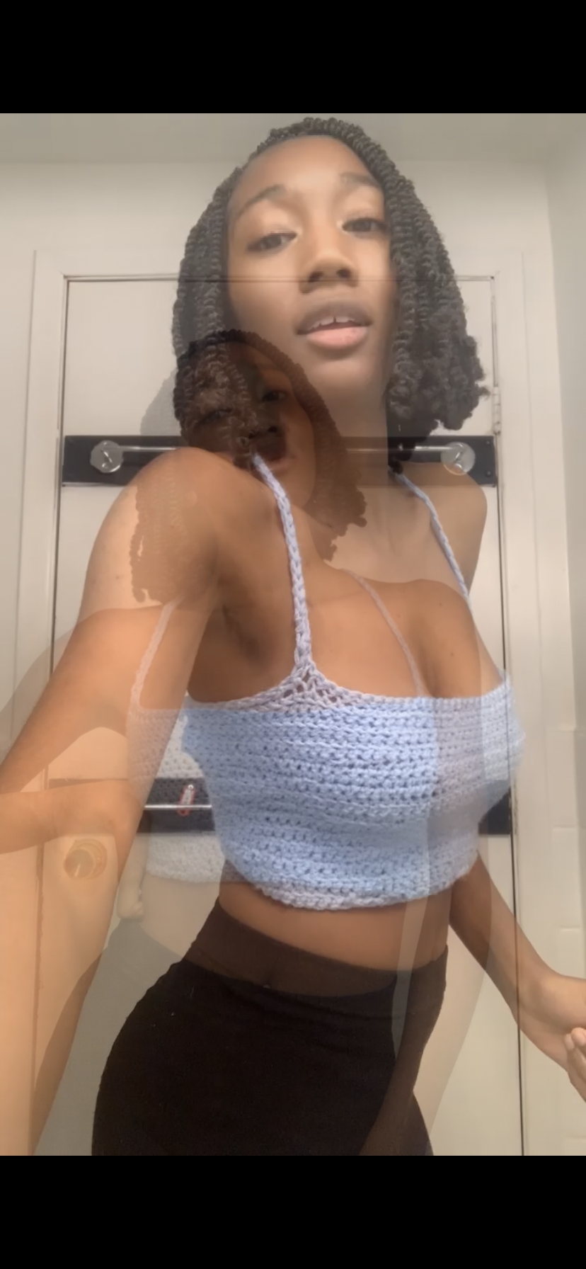 Summer Crochet Crop top Handmade
