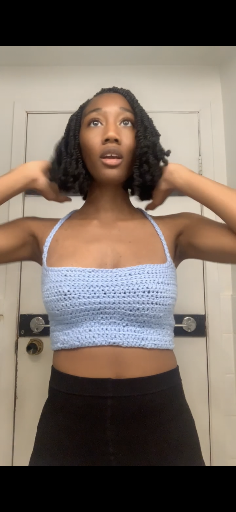 Summer Crochet Crop top Handmade